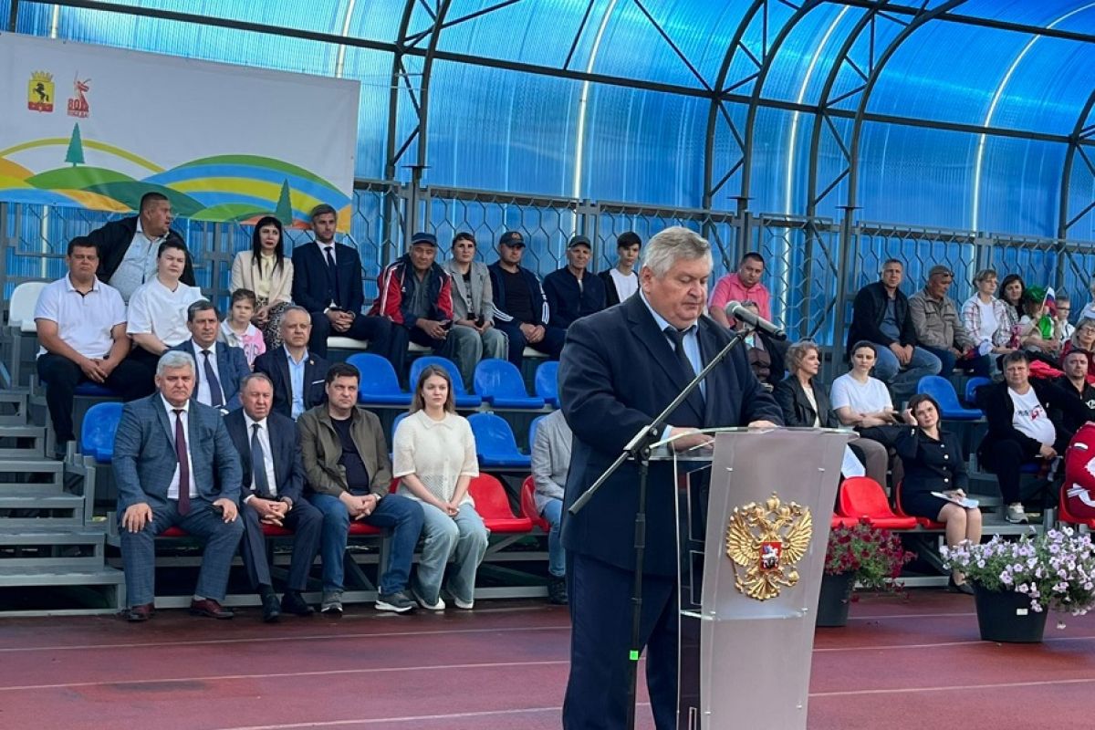 В Оренбуржье прошел всероссийский марафон «Земля спорта»