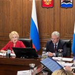 Перспективы развития детского отдыха на Камчатке обсудила депутат Ирина Яровая с Губернатором Владимиром Солодовым