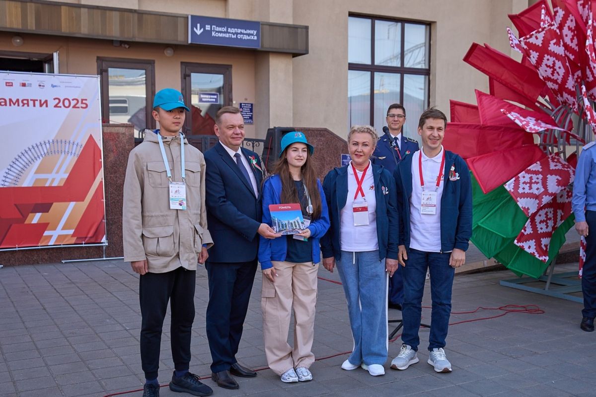 Участники «Поезда Памяти» познакомились с крупными производствами в Гомеле