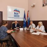 Дмитрий Белик провел прием по вопросам материнства и детства
