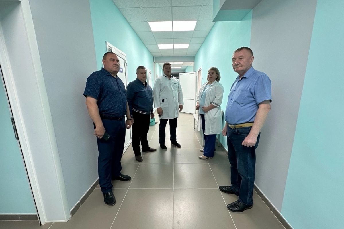 Ремонт Инжавинской ЦРБ выполнен на 85%