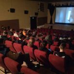 В Красногвардейском районе прошел показ  фильма по повести Б.Васильева " В списках не значился"