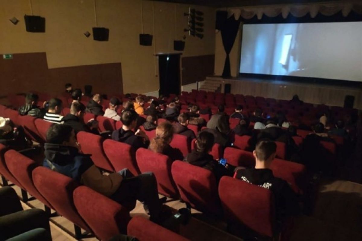 В Красногвардейском районе прошел показ  фильма по повести Б.Васильева " В списках не значился"