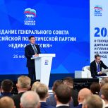В Москве состоялся Генеральный совет партии «Единая Россия»