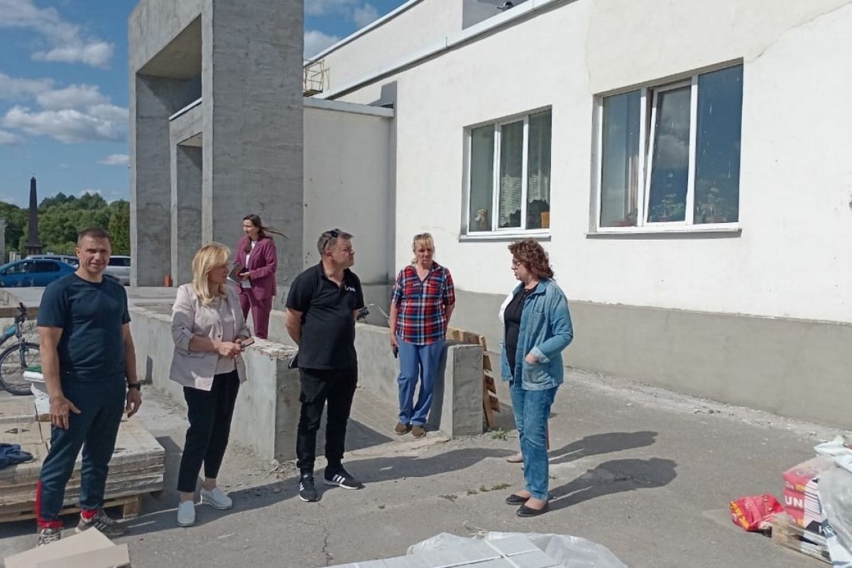 В селе Огарево-Почково Сасовского округа идет капитальный ремонт Дома культуры