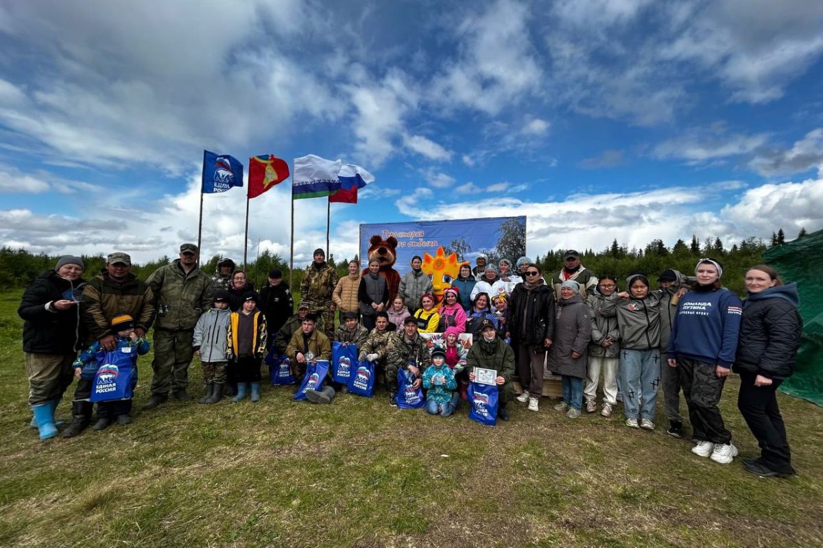 В селе Ома прошли соревнования по спортивной рыбной ловле и конкурс по приготовлению самого вкусного шашлыка