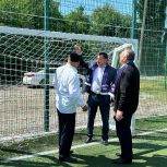 Мониторинг футбольных полей: Спортивные площадки с.п. Троицкое и Алхасты соответствуют требованием безопасности