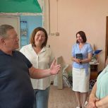 Панков: Жители Терсы сообщили о слабом темпе ремонта ДК