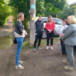 Олеся Филина провела встречи с жителями Центрального округа