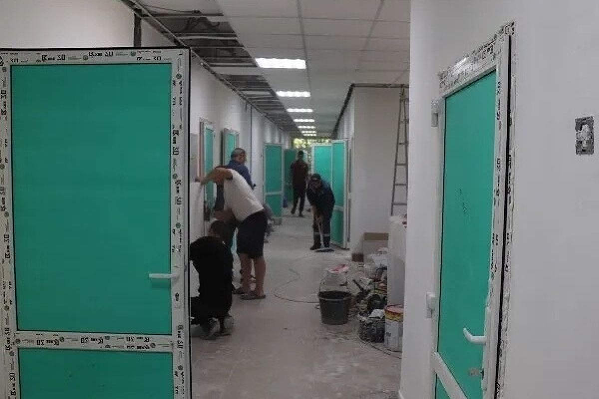 По народной программе в уваровской больнице ремонтируют терапевтическое отделение