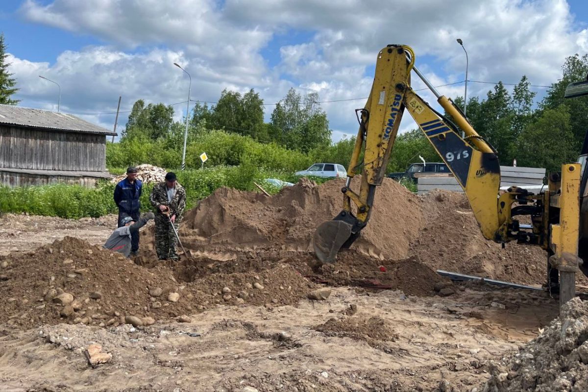 Народная программа ЕР: В Ерцево продолжается реконструкция системы водоснабжения