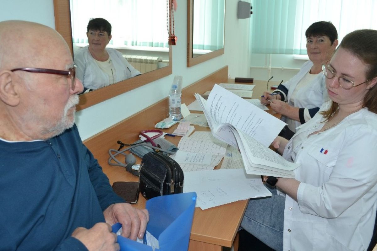 Социальный автопоезд «Забота и здоровье» посетил Пронский район