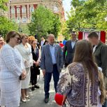 При поддержке «Единой России» в Ростове-на-Дону открылась выставка «Дети Героев»