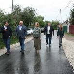 Андрей Красов провел депутатский контроль ремонта дорог в Рязани
