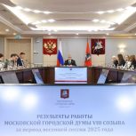 Алексей Шапошников подвел итоги деятельности столичного парламента за период весенней сессии