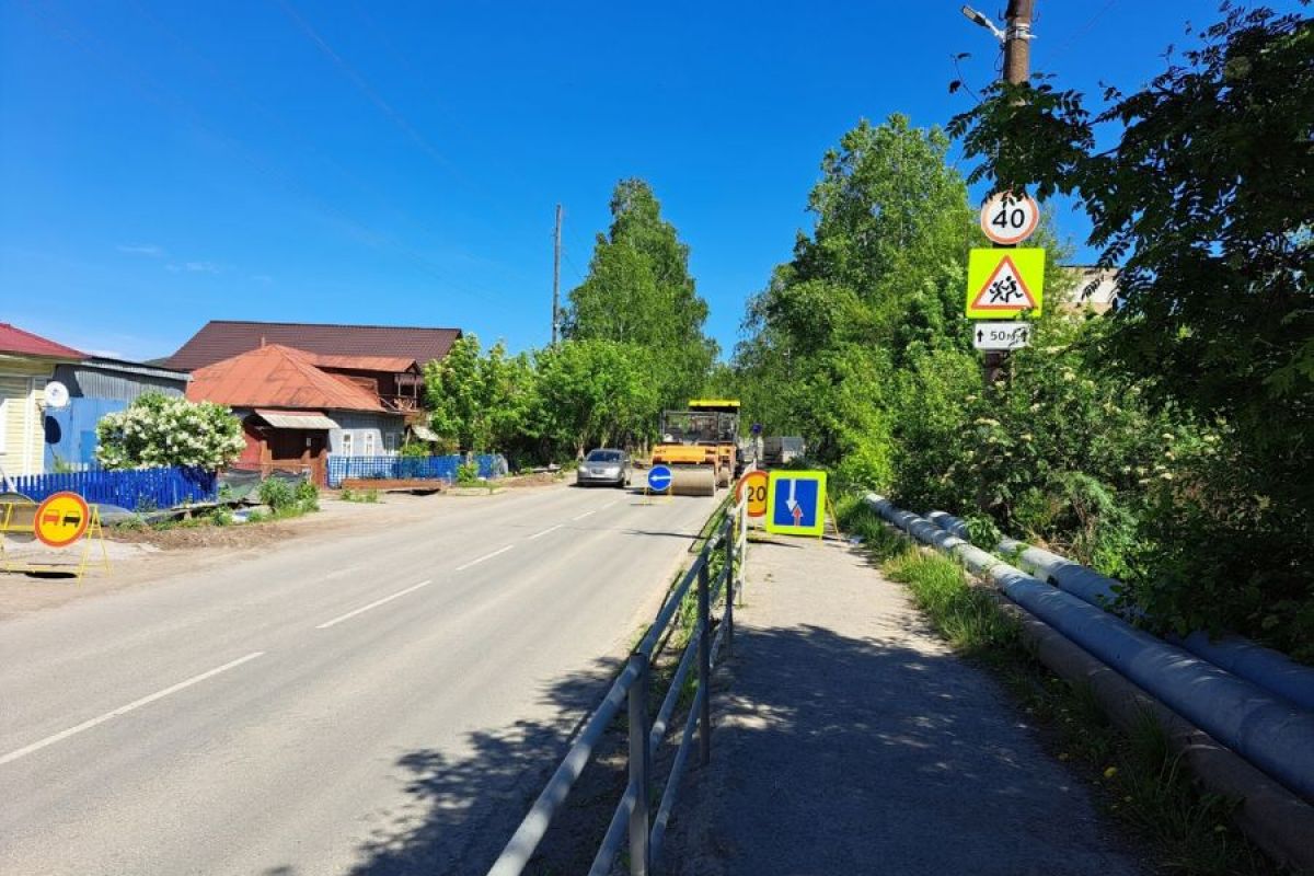 В Усть-Катаве идет ремонт городских дорог