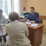 Заместитель председателя Законодательного Собрания Челябинской области Павел Киселёв провёл приём граждан по личным вопросам в Красноармейском районе