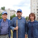 Партийцы Октябрьского местного отделения провели субботник