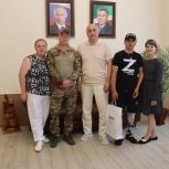 Марсель Шайдуллин провел встречу с участниками спецоперации