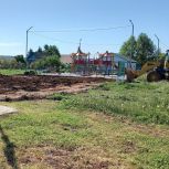 В деревне Бабаево возводят Сквер Победы