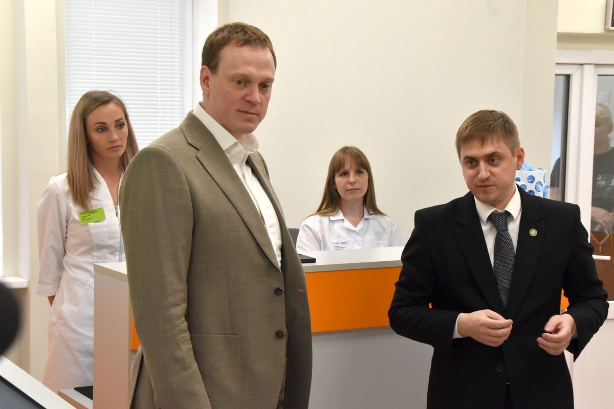 Павел Малков: В Рязани заработало новое детское отделение стоматологической поликлиники №1