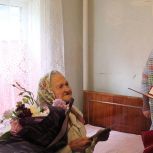 Жительница Сараевского района Ольга Новикова отметила 100-летний юбилей