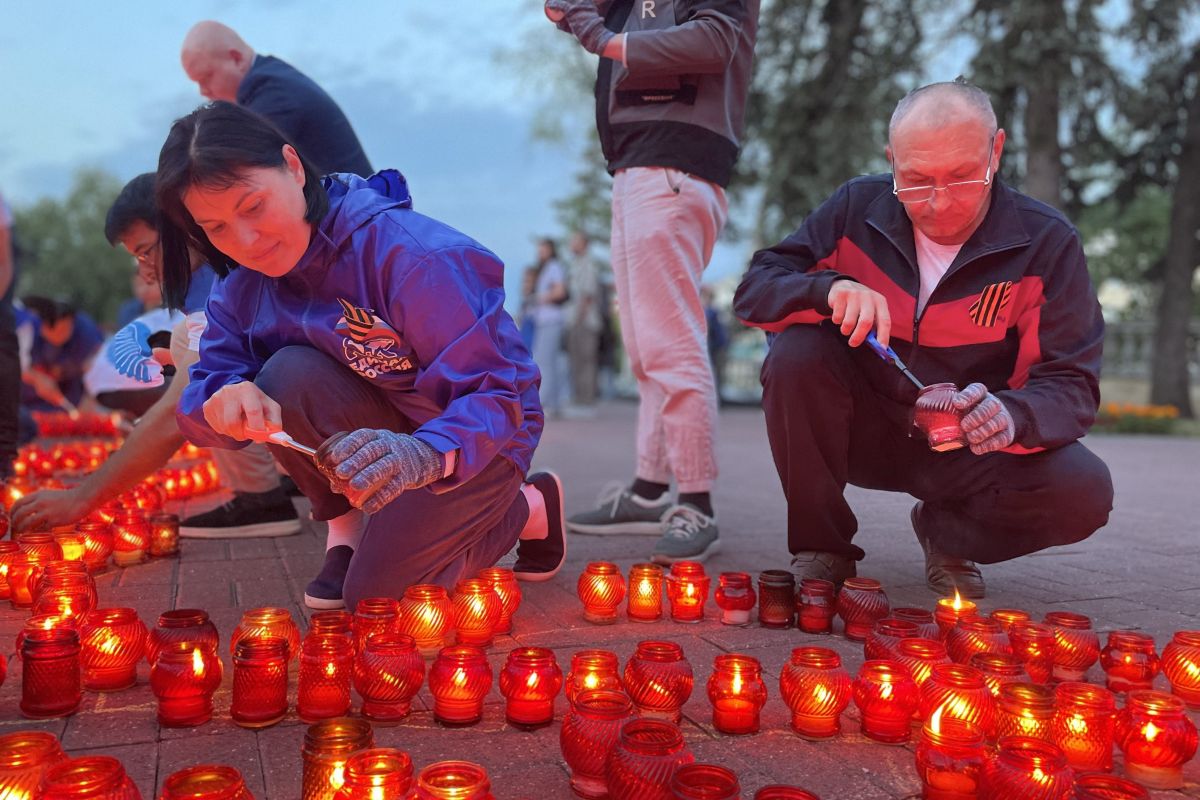В Ставрополе при поддержке «Единой России» прошла акция «Свеча памяти»