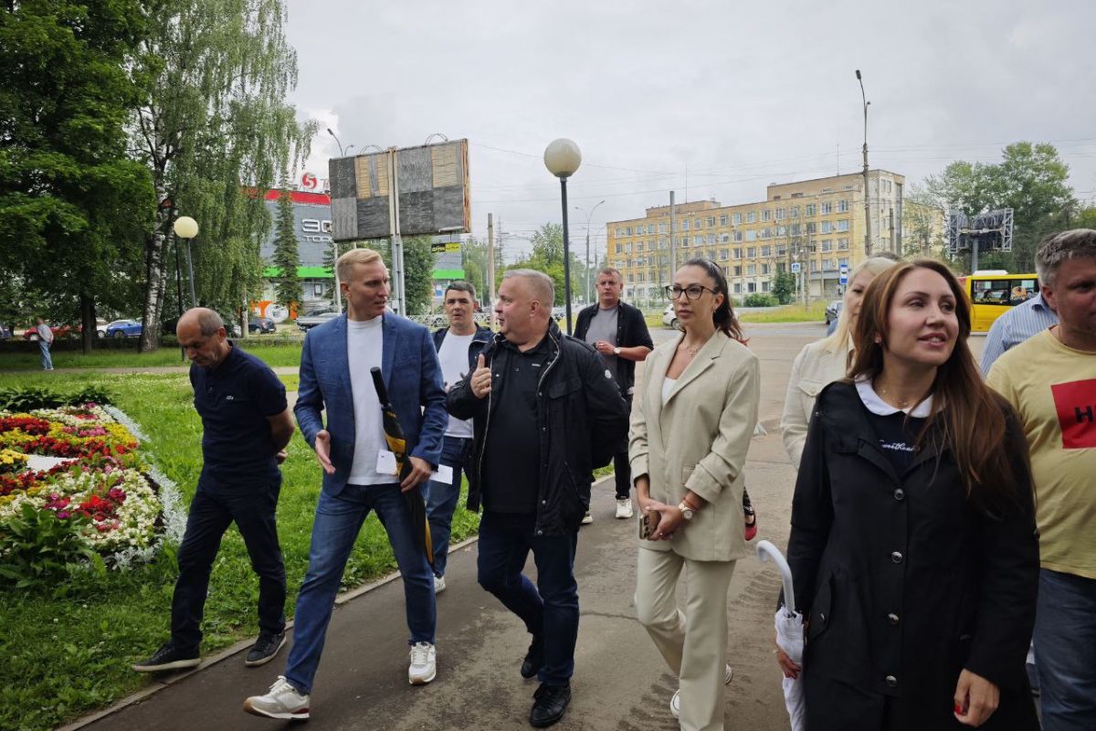 Андрей Щенников о Юбилейном парке: «Динамика есть, в парке выполнено 50% работ»