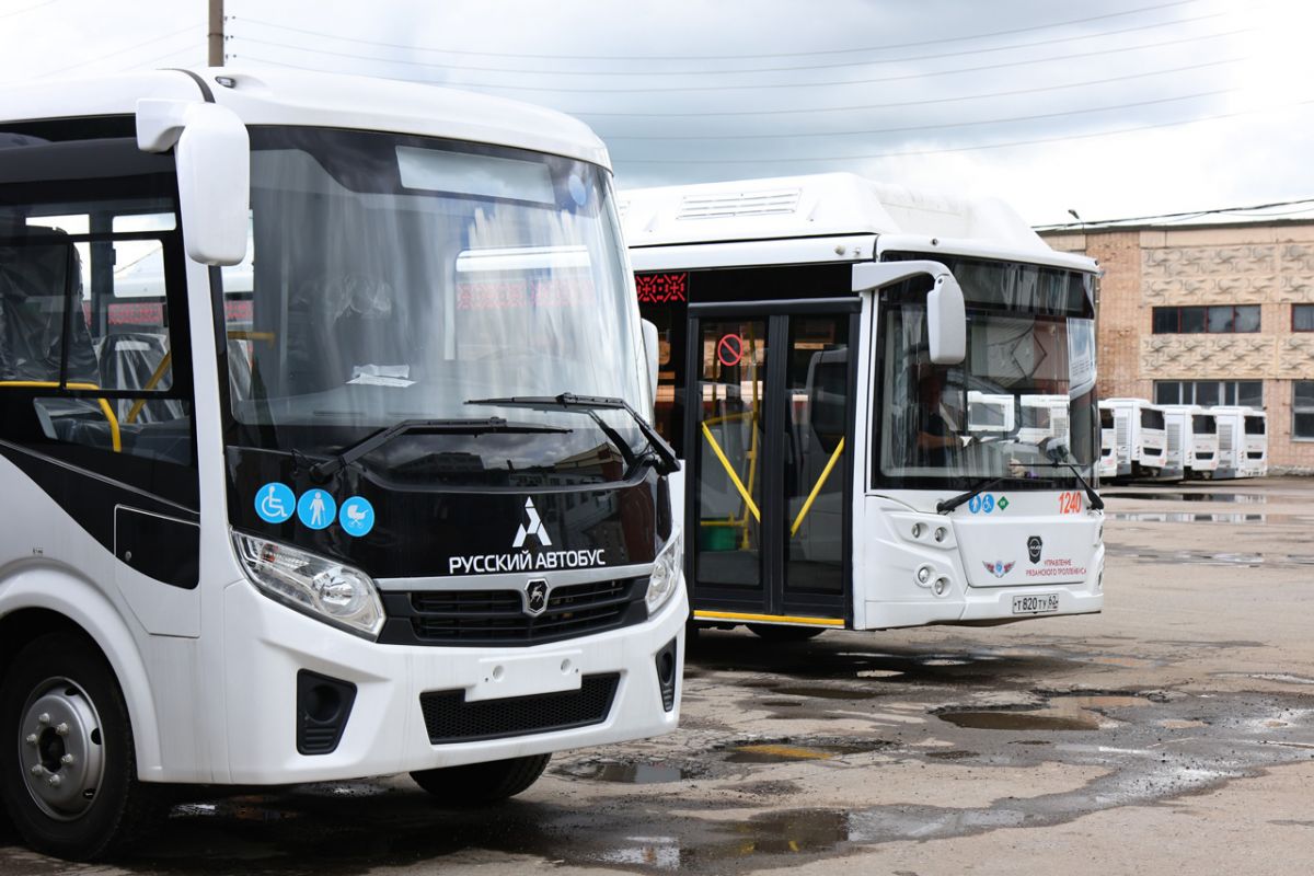 В Рязань поступило 20 новых автобусов