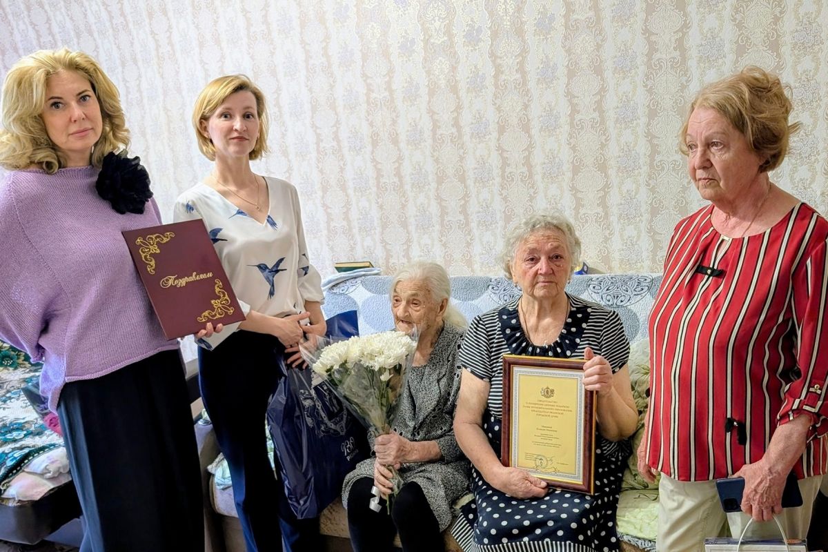 Труженица тыла Клавдия Ивановна Манаева отметила 100-летие