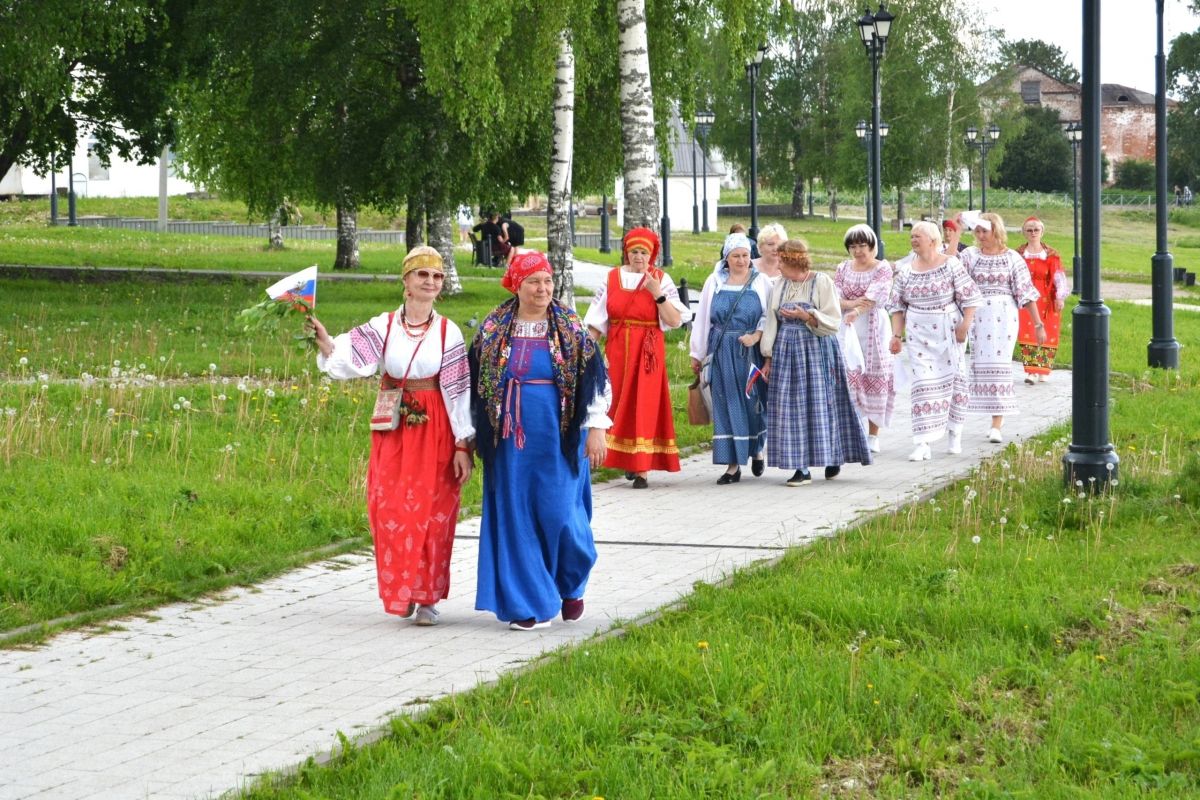 Каргопольские партийцы приняли участие в праздновании Дня России