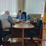 Вице-спикер Ольга Петрова провела прием граждан