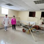 Партийный десант  в Атюрьево  посетил школу №2 и районную больницу