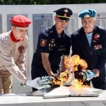 При поддержке «Единой России» на мемориале в посёлке Тереньга Ульяновской области зажгли Вечный огонь