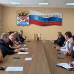 Депутаты-единороссы в Новочеркасске встретились с победителем предварительного голосования Сергеем Медведевым