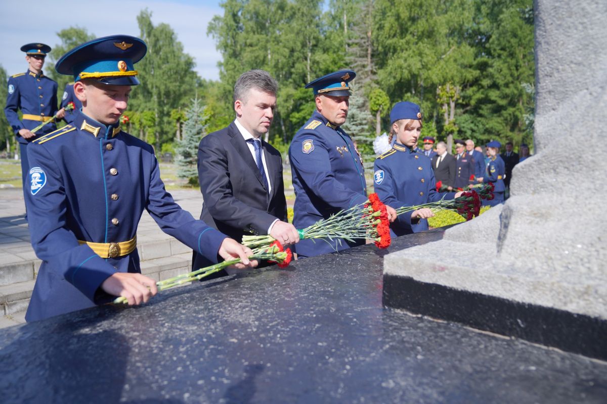 Памятные мероприятия прошли в Ивановской области в День памяти и скорби