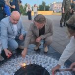 В Иванове прошла акция «Огненные картины войны», приуроченная ко Дню памяти и скорби