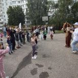 В рамках партпроекта «Городская среда» состоялся детский праздник.