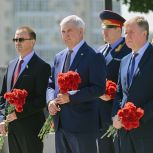 Воронежские единороссы приняли участие в памятном мероприятии, приуроченном к 85-й годовщине начала Великой Отечественной войны