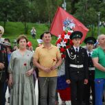 Московский этап Всероссийской эстафеты «Марш к Победе! От Москвы до Новороссийска» стартовал на юго-западе столицы