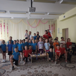 Артем Осипенко провел спортивное мероприятие в детсаду «Гармония»