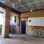 По народной программе «Единой России» в селе Барабинского района капитально ремонтируют Дом культуры