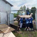 Волонтерский корпус «Единой России» приступил к расчистке территорий в Бугуруслане