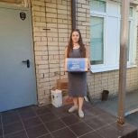 Активисты «Единой России» отправили посылку для саратовского бойца с позывным «МОХ»