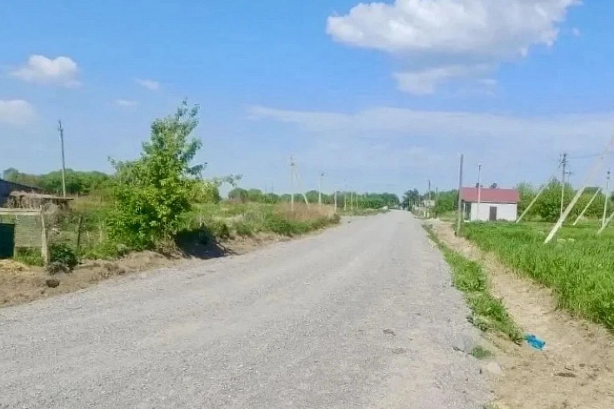 В селе Луговое Хорольского округа отремонтировали более 700 метров дороги