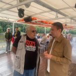 Теплоходная прогулка для активистов Северного округа состоялась по инициативе участника СВО Эльдара Шарипова