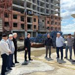 «Единая Россия» проверила ход реализации ключевых строительных и восстановительных проектов в Чеченской Республике