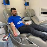 Молодогвардейцы Дагестана присоединились к Всероссийской акции по сдаче крови