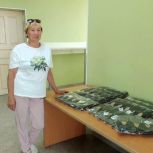 Общественному штабу «СВОи Верхнетоемец» переданы 100 пар носков