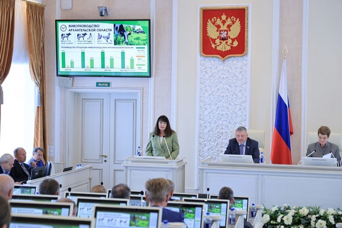 В коллективных хозяйствах Поморья вырос объем производства сельхозпродукции